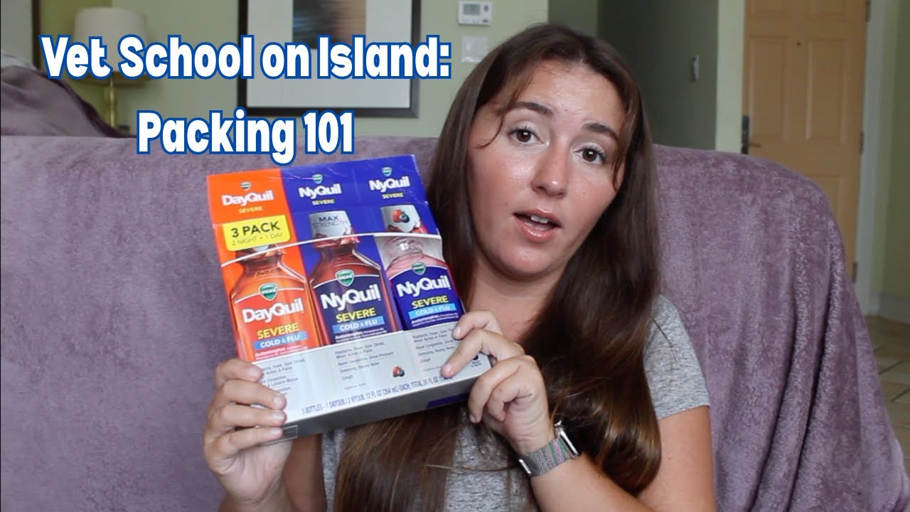 Vet School on Island: Packing 101