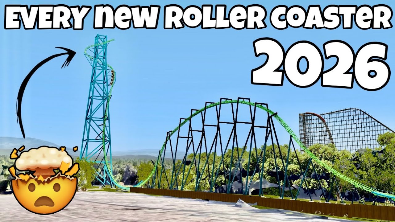EVERY Major 2026 Roller Coaster so far&hellip;
