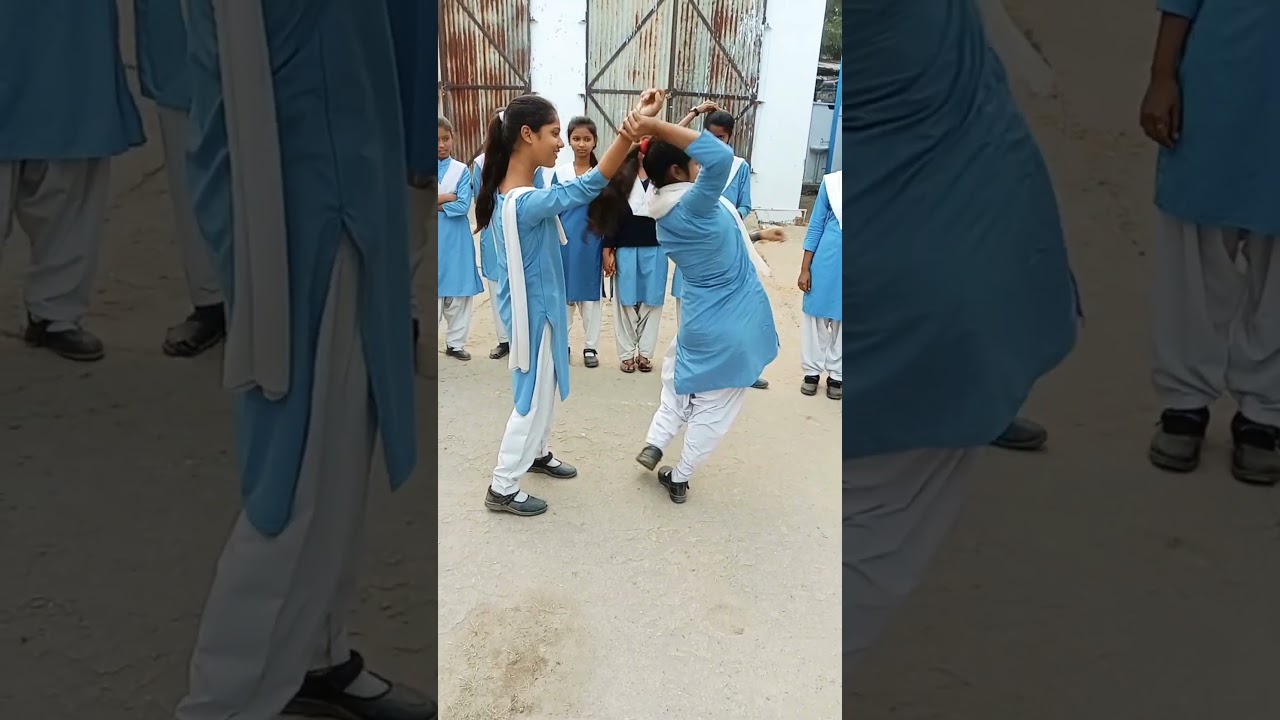 Self defence training || govt girls high school ramana gaya || #shorts #funny #viral #motivation