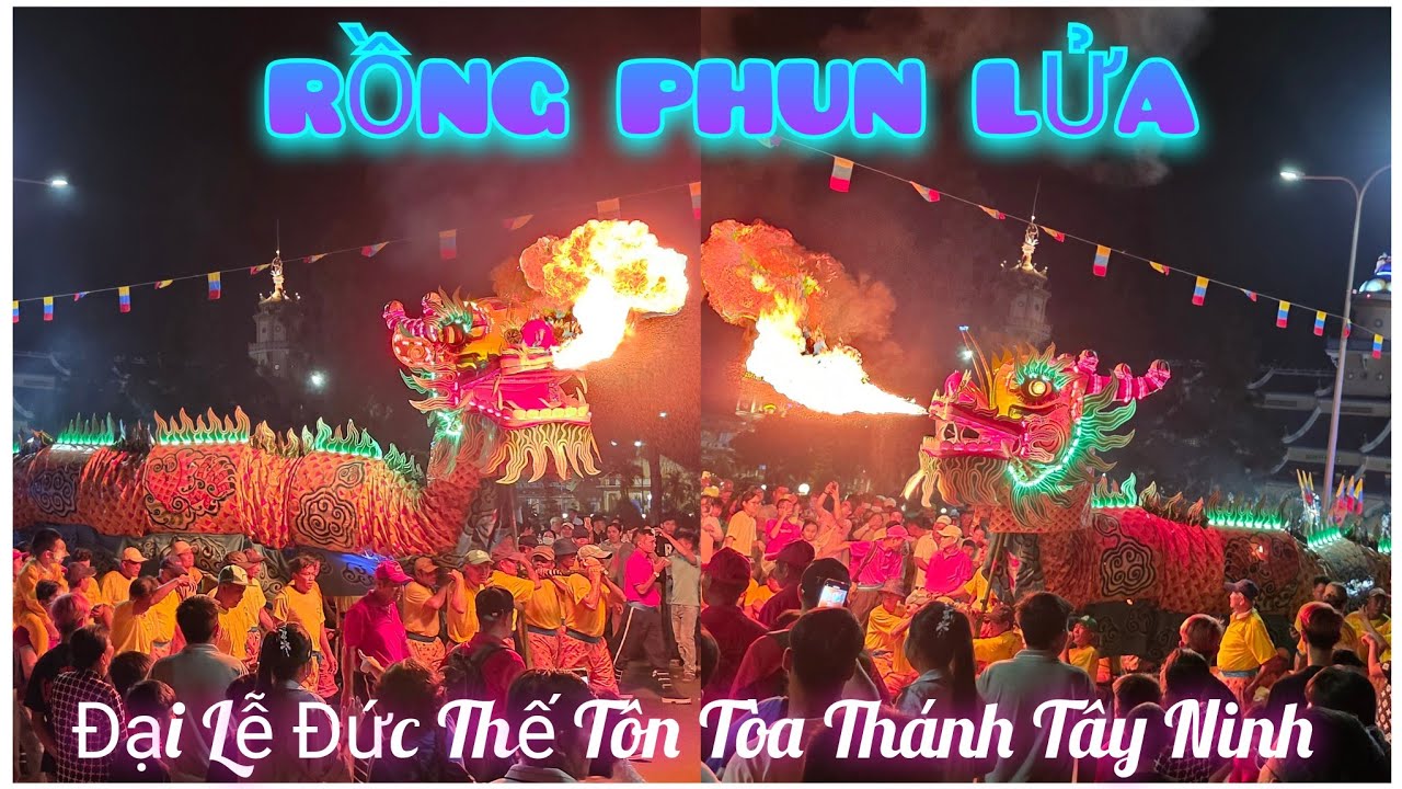 Mãn Nhãn Màn Múa Rồng Nhang Tại Tòa Thánh Tây Ninh Năm Bính Ngọ 2026