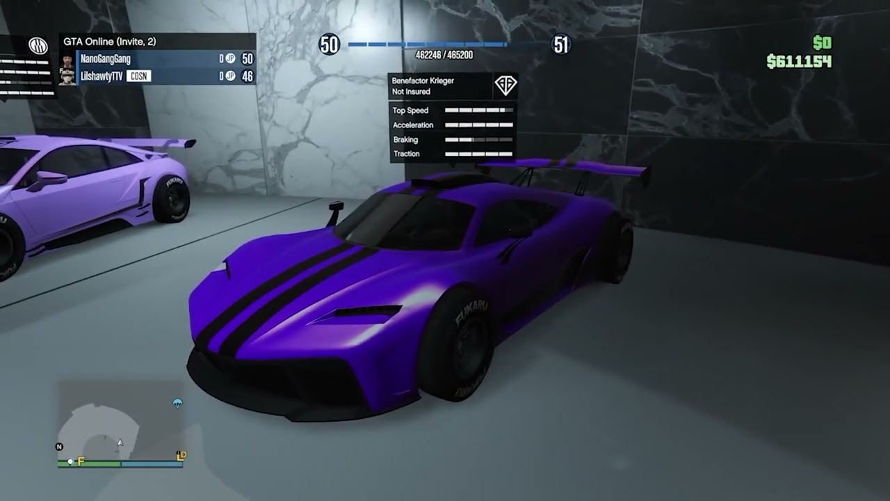 GTA 5 GARAGE TOUR BEST CARS ON F1 WHEELS !