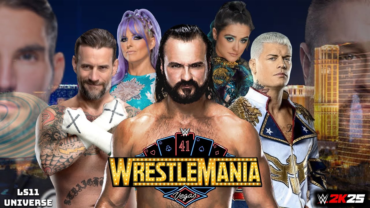 WWE 2K25 Universe Mode "WrestleMania 41" (Episode 70)