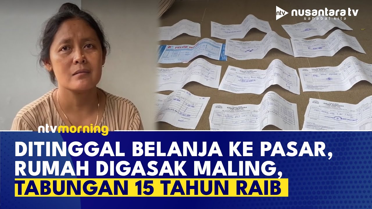 Nasib Pilu Pasutri di Karawang, Emas 130 Gram dan Uang 40 Juta Raib Digasak Maling | NTV MORNING