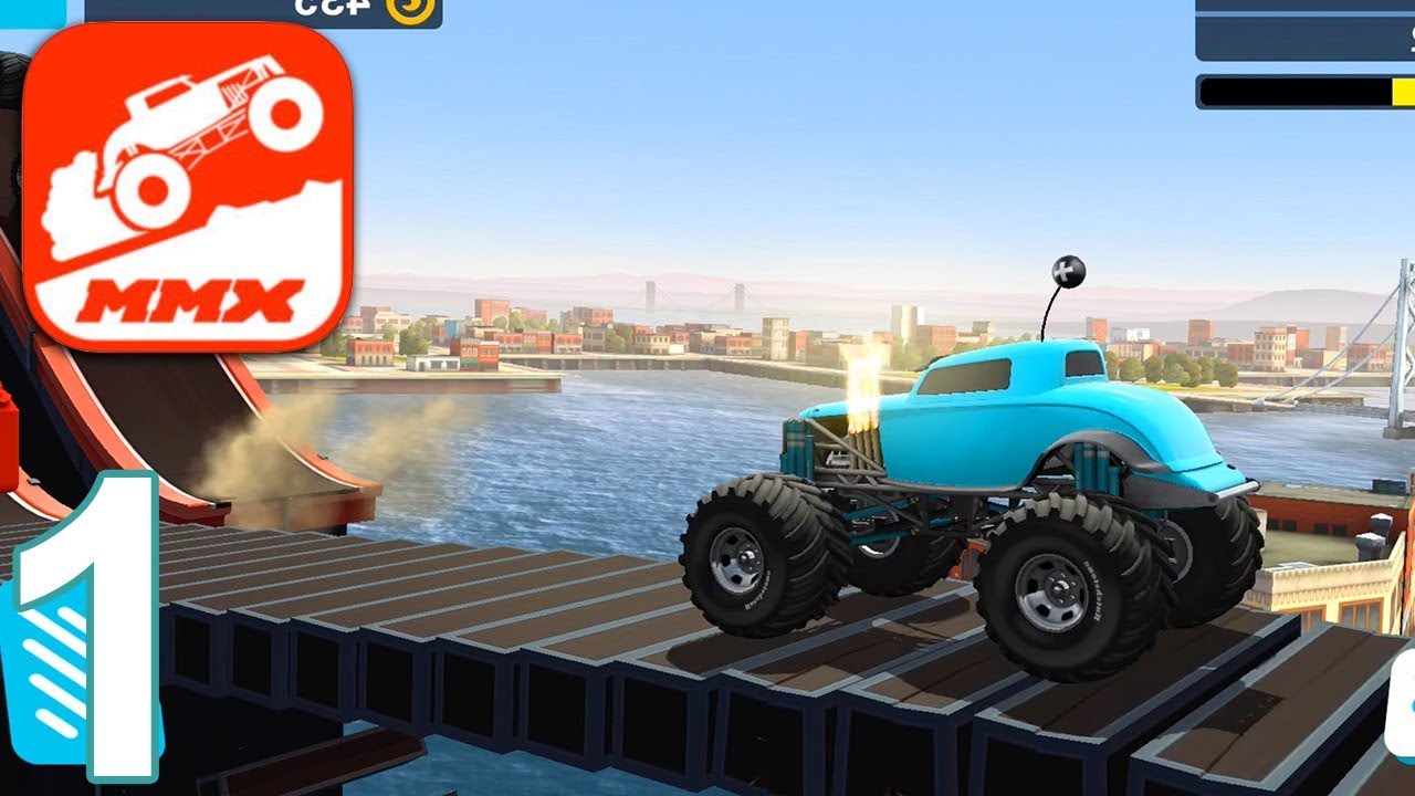 MMX HILL DASH Gameplay Walkthrough Part 1 - City Stages 1 2 3 (iOS Android)