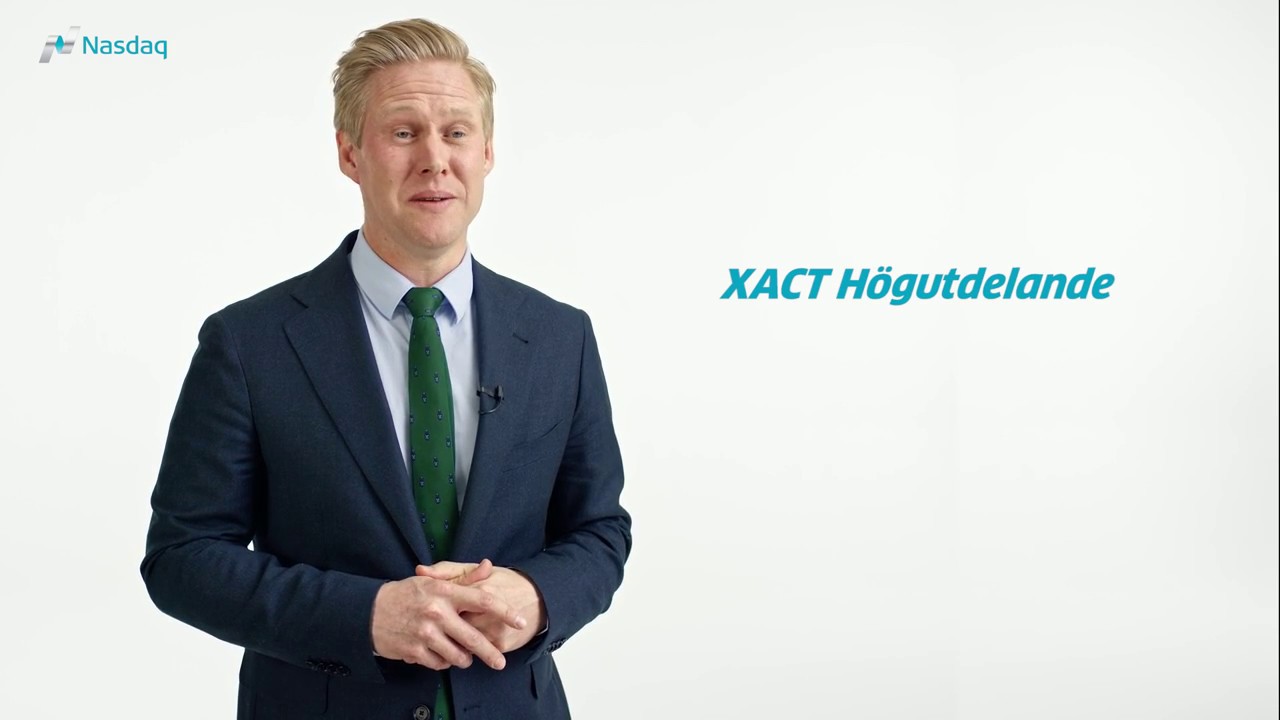 XACT Högutdelande. Pär Nürnberg, VD, Xact Kapitalförvaltning