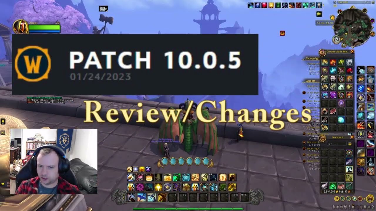 Dragonflight: Patch 10.0.5 overview