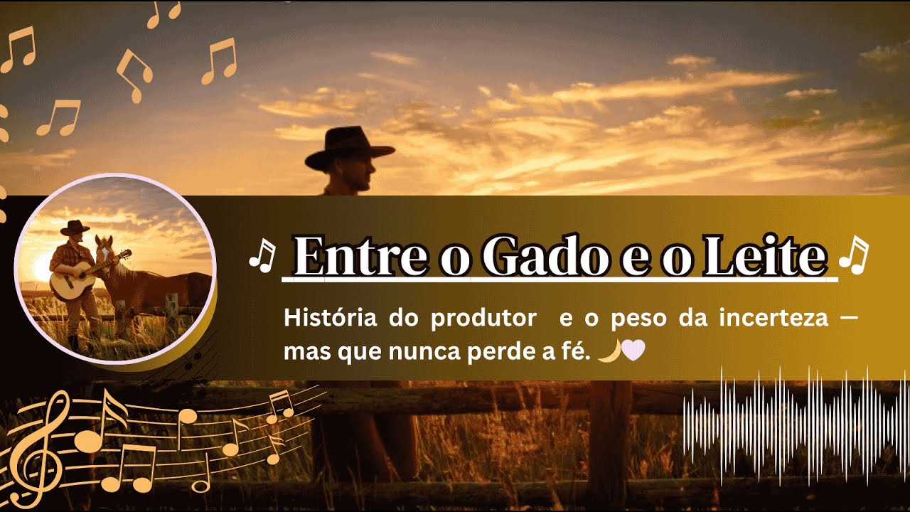 ENTRE O GADO E O LEITE//Louvor do Agro/ Fé e Esperança/