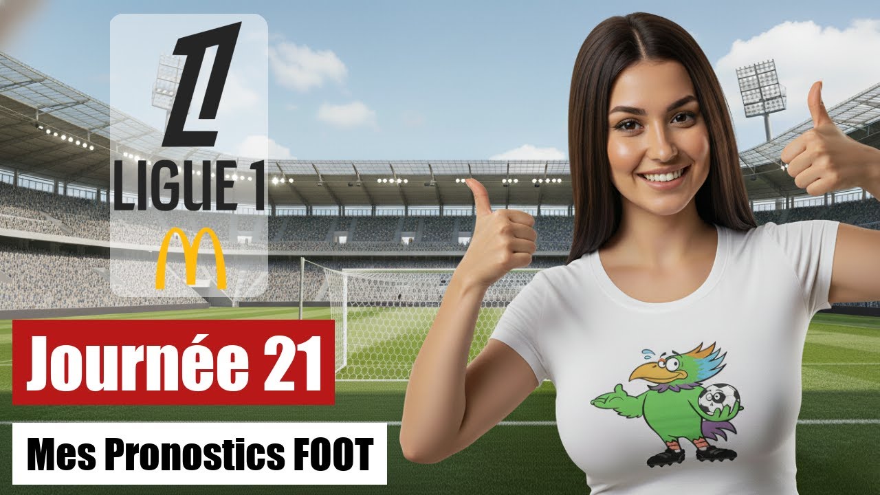🏆 LIGUE 1 FOOTBALL JOURNÉE 21 2026 : Mes 9 PRONOSTICS CHOCS