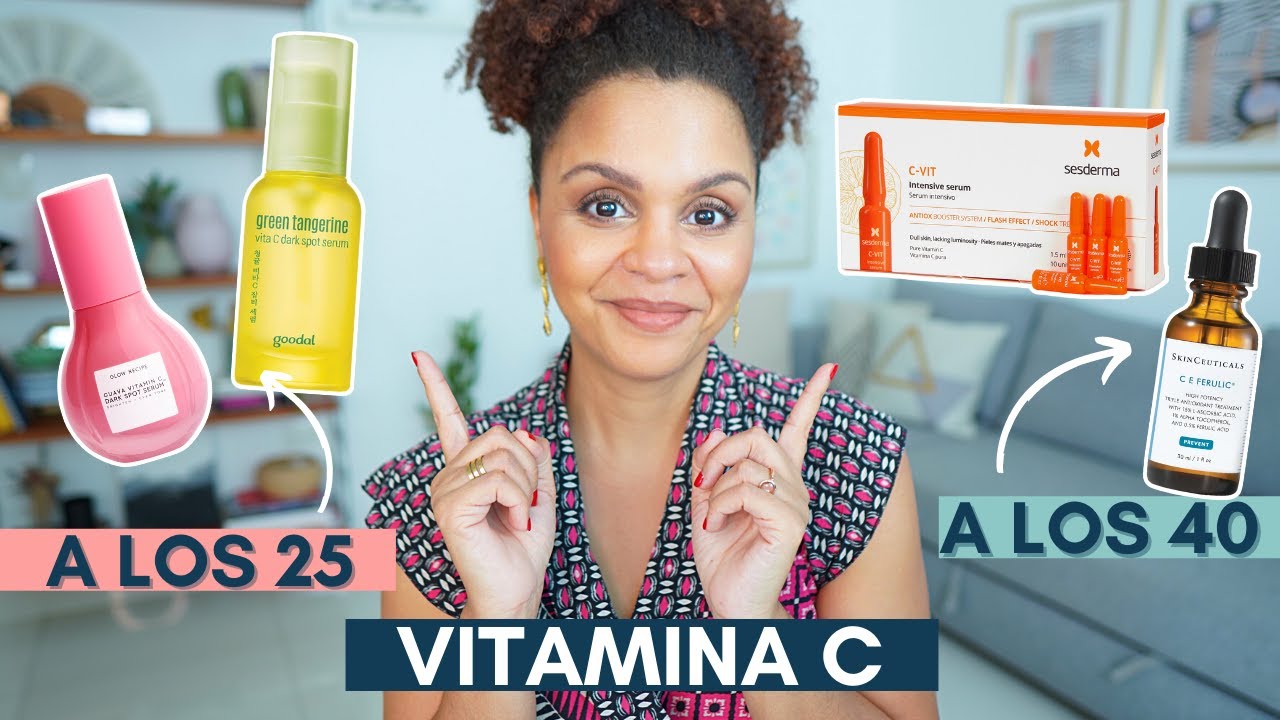 Qué sérum de VITAMINA C usar a los 25 y cuál usar a los 40 🤔