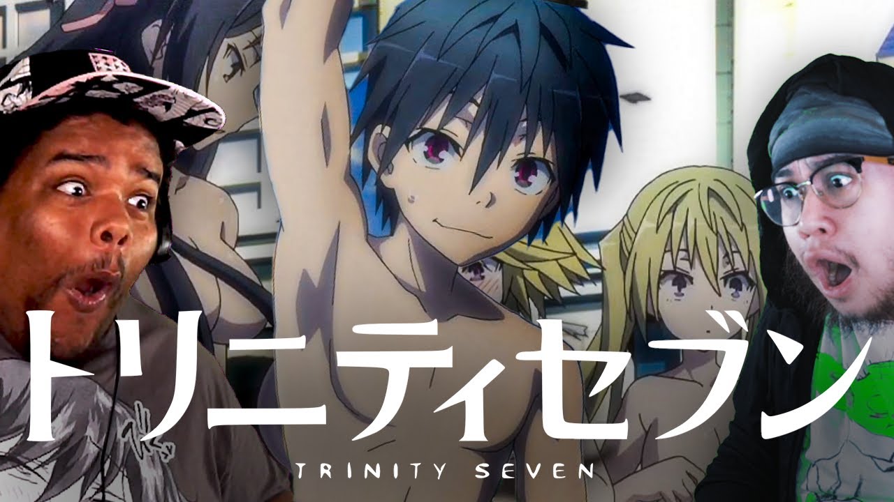 Trinity Seven Movie 1: Eternity Library to Alchemic Girl GROUP REACTION