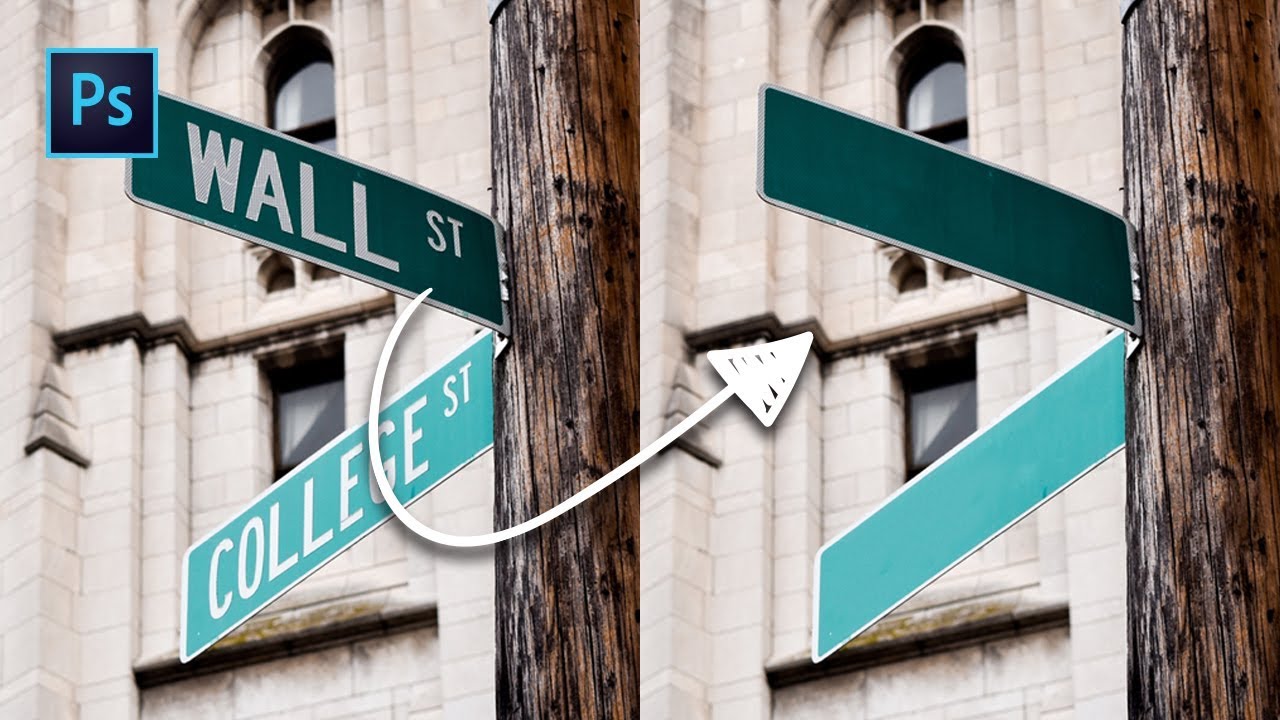 Photoshop : Comment enlever un texte sur une photo ?