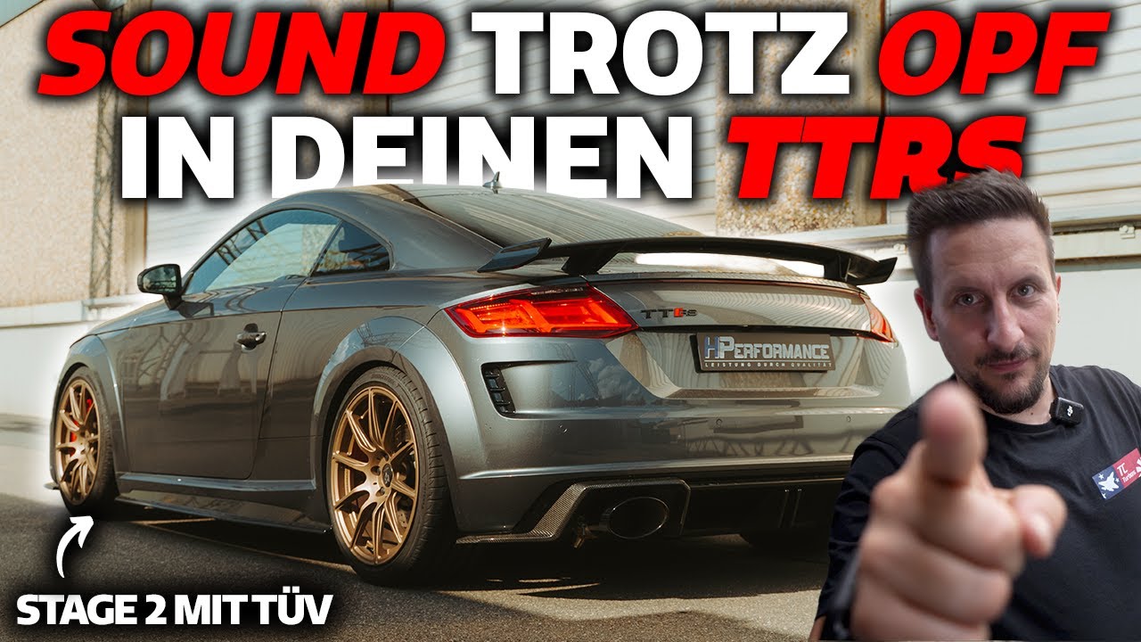 Ist eine STAGE 2 mit 4 ZOLL ABGASANLAGE das perfekte SETUP? Wir testen es im Audi TTRS 8S mit OPF