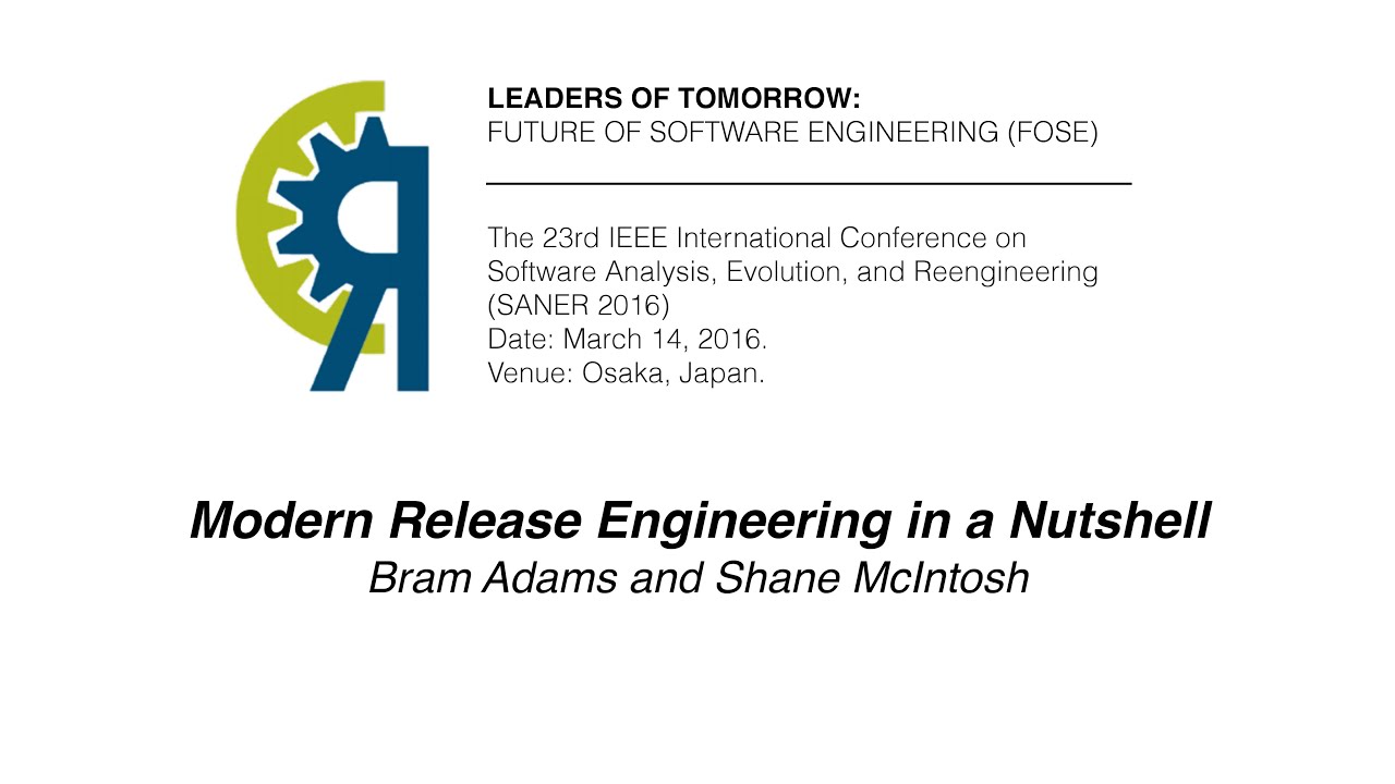 Modern Release Engineering in a Nutshell