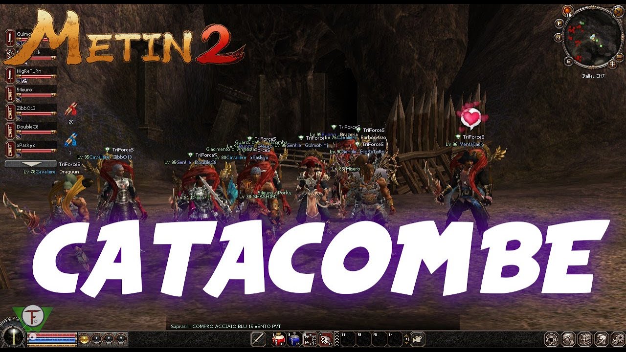 Metin2 ITA - Le CATACOMBE del DIAVOLO | Sfida ai Dungeon