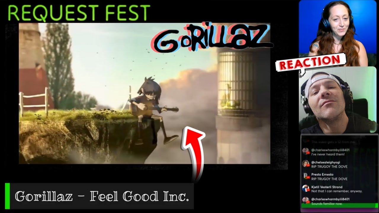 GORILLAZ - FEEL GOOD INC. [REACTION] REQUEST FEST