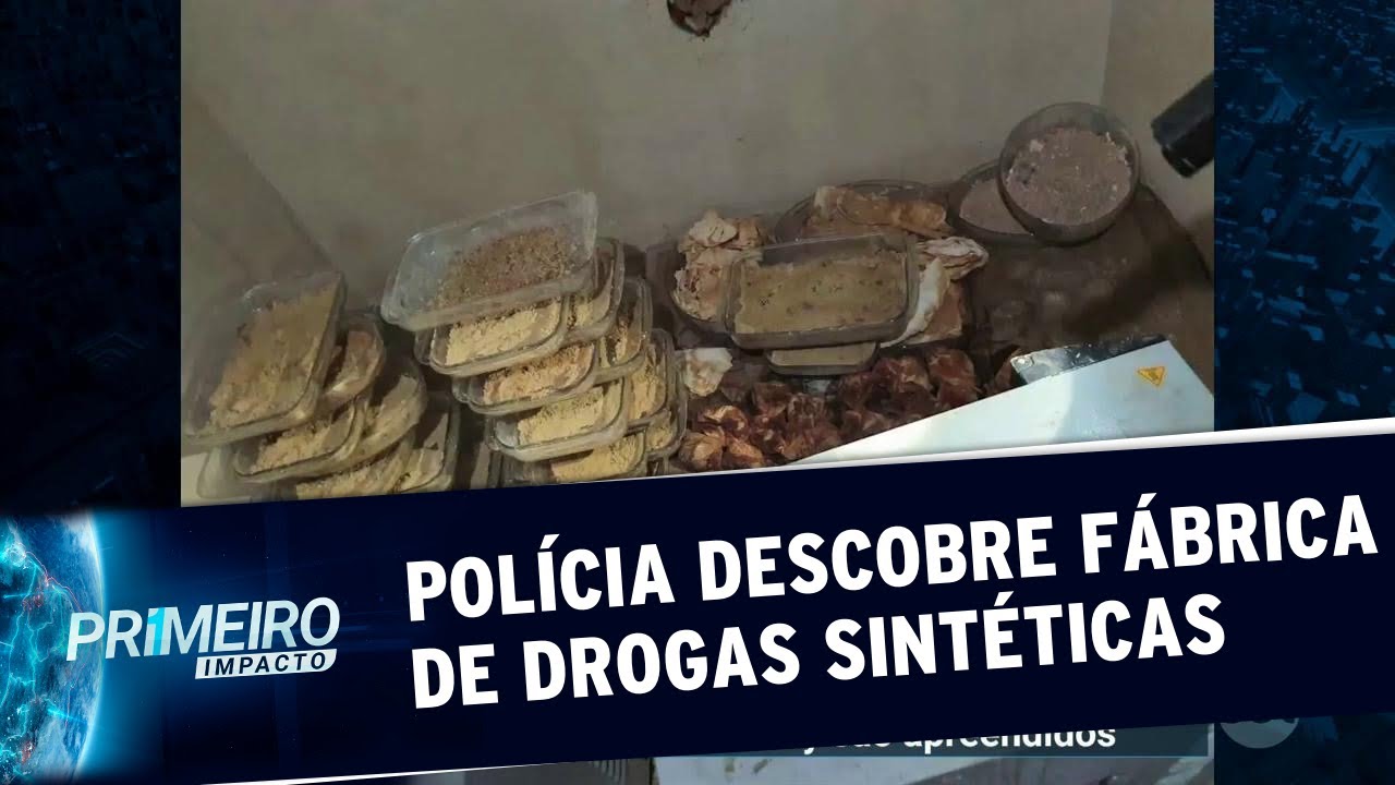 Polícia descobre laboratório clandestino e apreende 20kg de ecstasy | Primeiro Impacto (05/09/19)