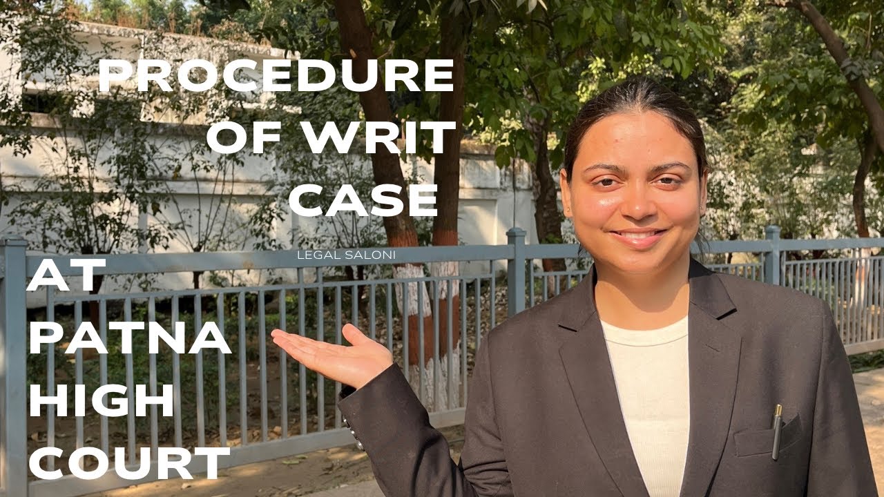 Part 01| The Procedure of Writ cases in High Courts of India