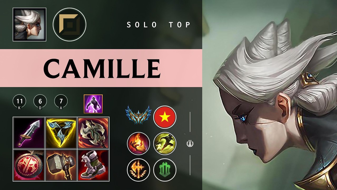 Camille Top vs Aatrox - VN Challenger Patch 26.05