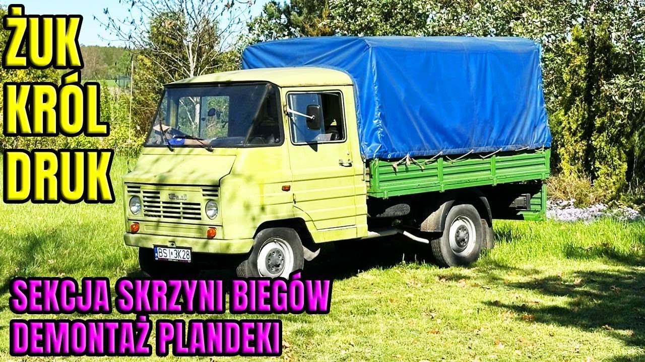 ŻUK 2.4D - TESTY DROGOWE, DEMONTAŻ PLANDEKI, SEKCJA SKRZYNI BIEGÓW