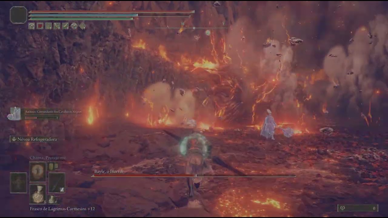 ELDEN RING Cavaleiro Negro vs Bayle