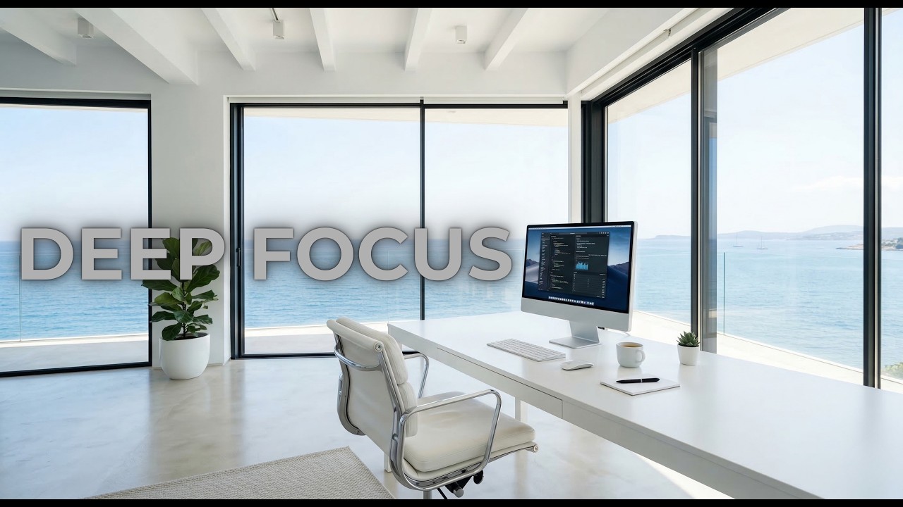 Deep Focus 🌌 Minimalist Study Beats for Deep Work 2026 (Vol. 17)