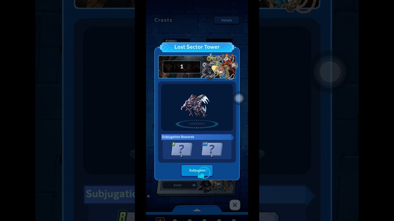 Digimon Up Lost Sector Tower 1