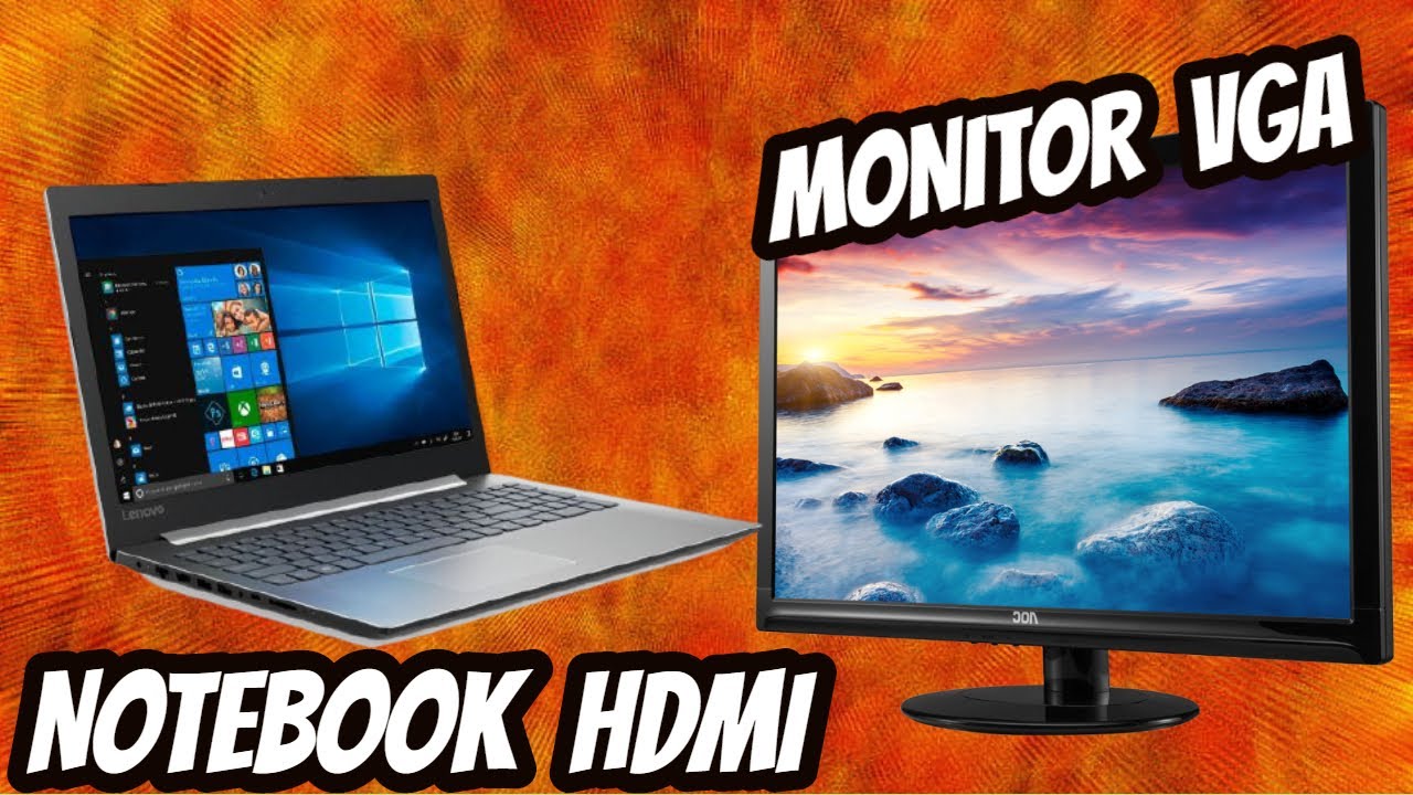 Como Conectar Notebook HDMI no Monitor VGA