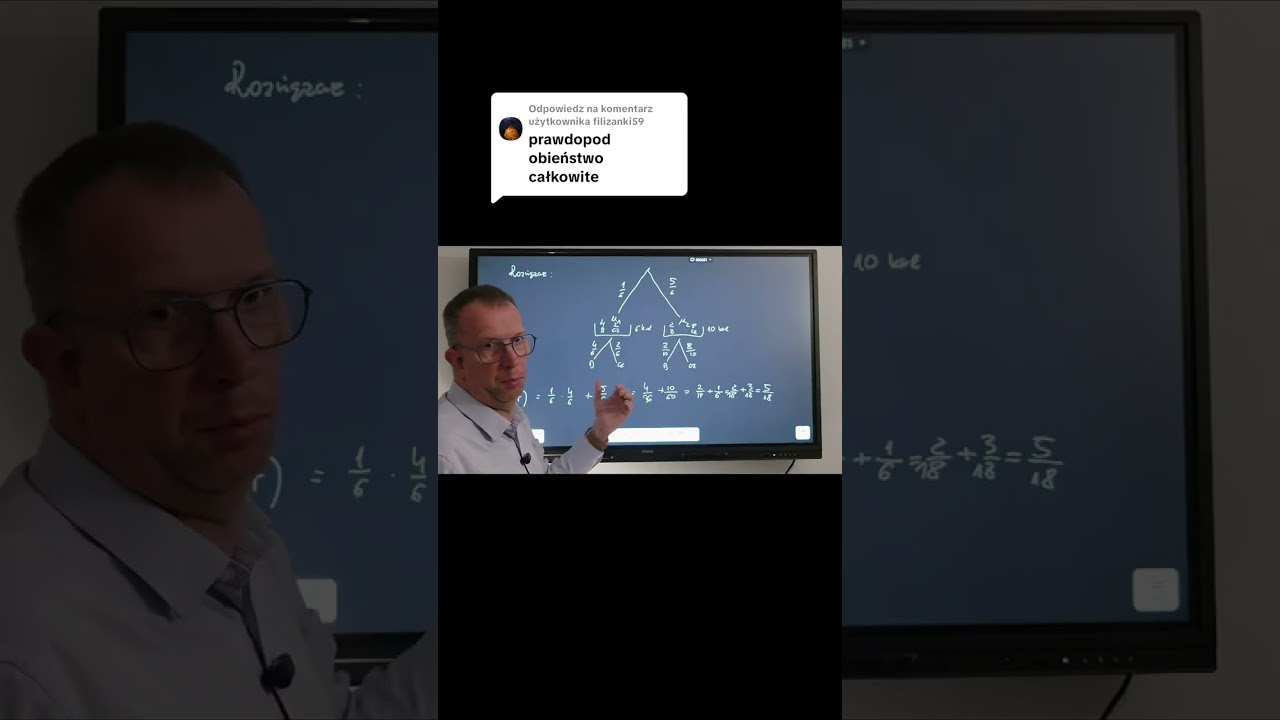 Zadanieprawdopodobienstwocalkowite@ProfesorOdMatematyki