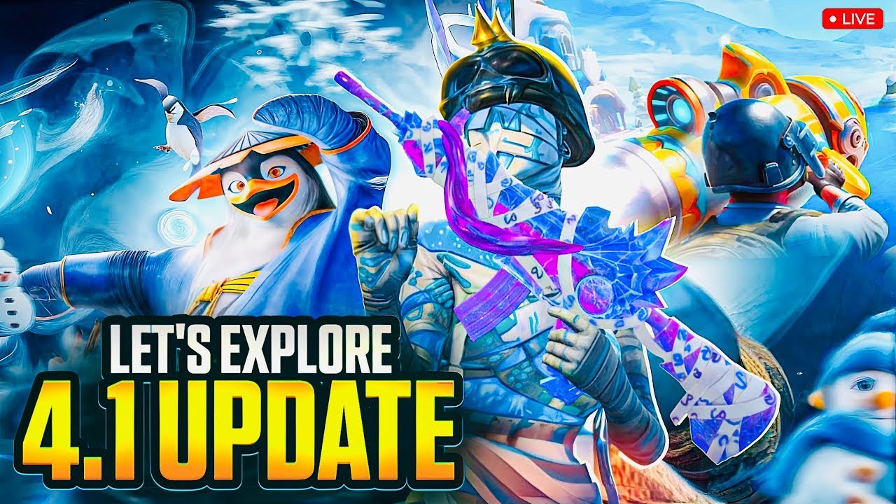 😱 OMG !! NEW 4.1 FROSTY FUNLAND UPDATE IS HERE - FULL GAMEPLAY & RECALL CARD IS BACK IN BGMI
