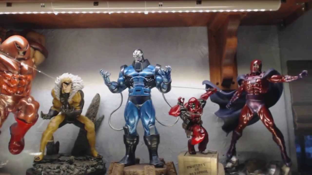Copy of My Marvel Statue Collection as of Dec 2013 with 