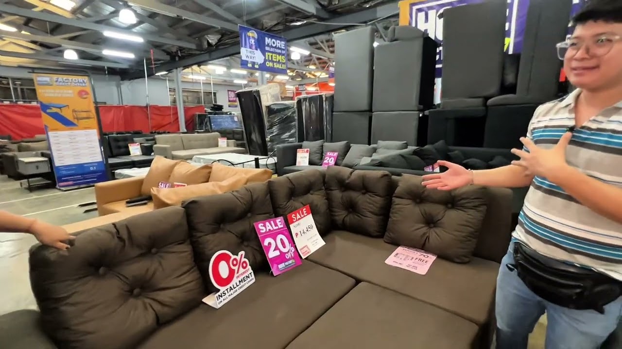 DITO MAGANDA MAMILI NG MGA FURNITURE | sa HOME Factory Outlets UP TO 70% OFF || TourVlog 