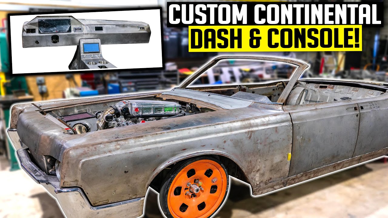 Building a Custom Continental Dash & Center Console for the Twin Turbo LS Lincoln!