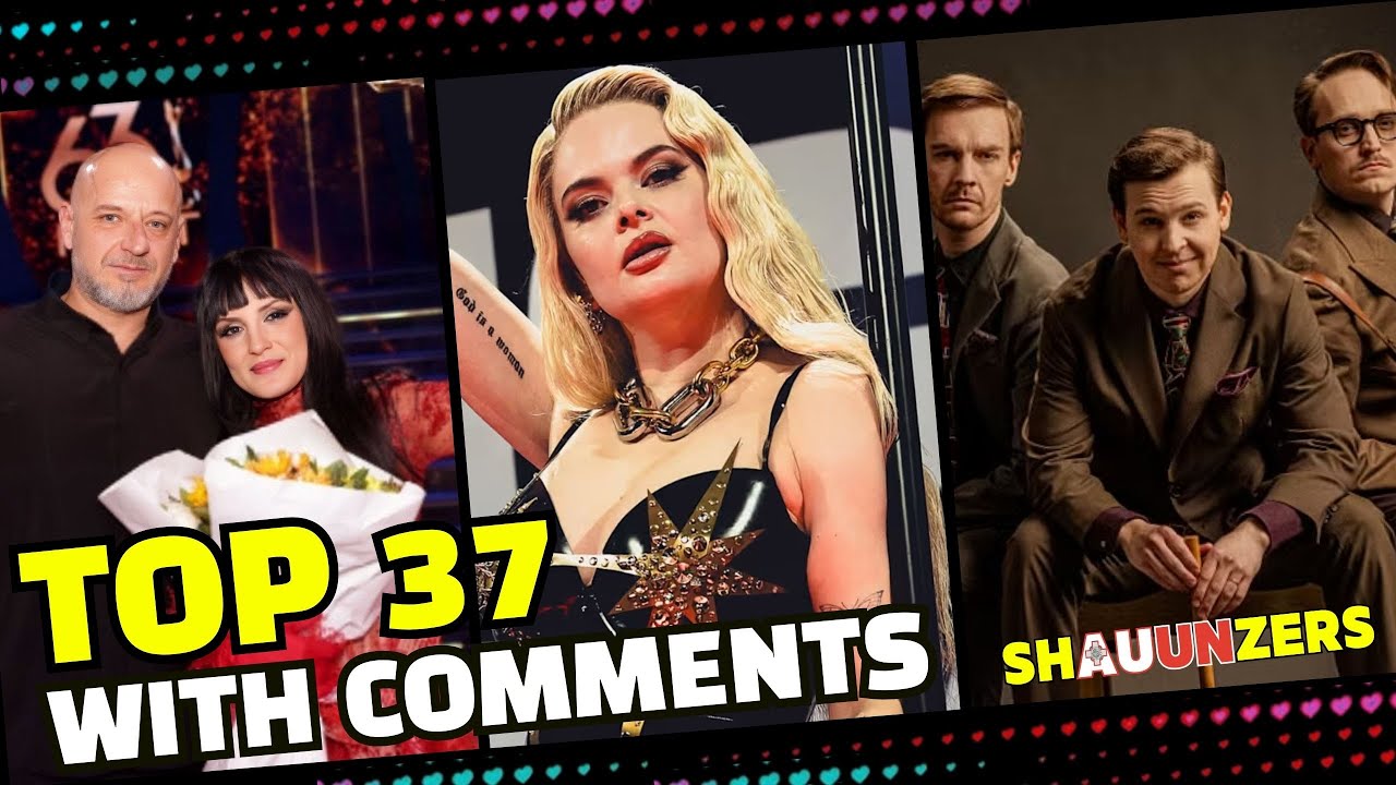 MY TOP 37 (with PAINFULLY HONEST commentary) | Eurovision 2025