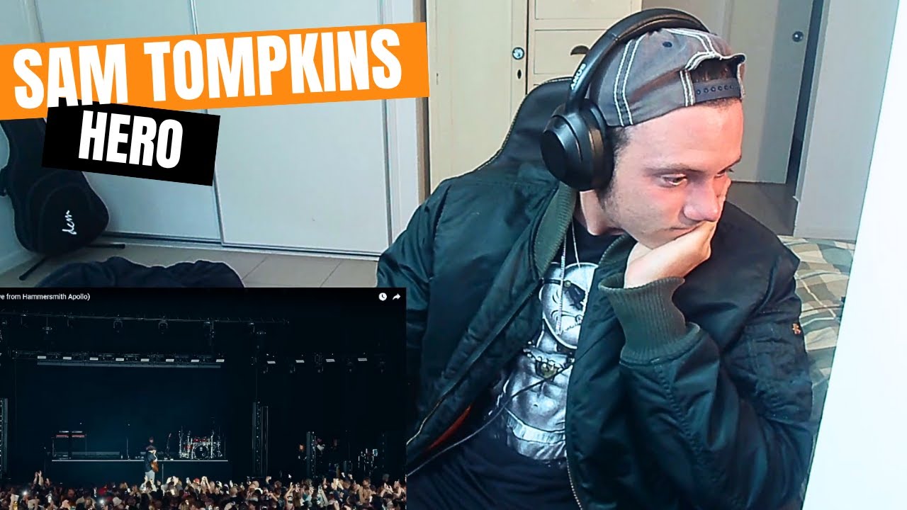 English Actor Reacts to Sam Tompkins – Hero Live at Hammersmith Apollo   Emotional Live Performance