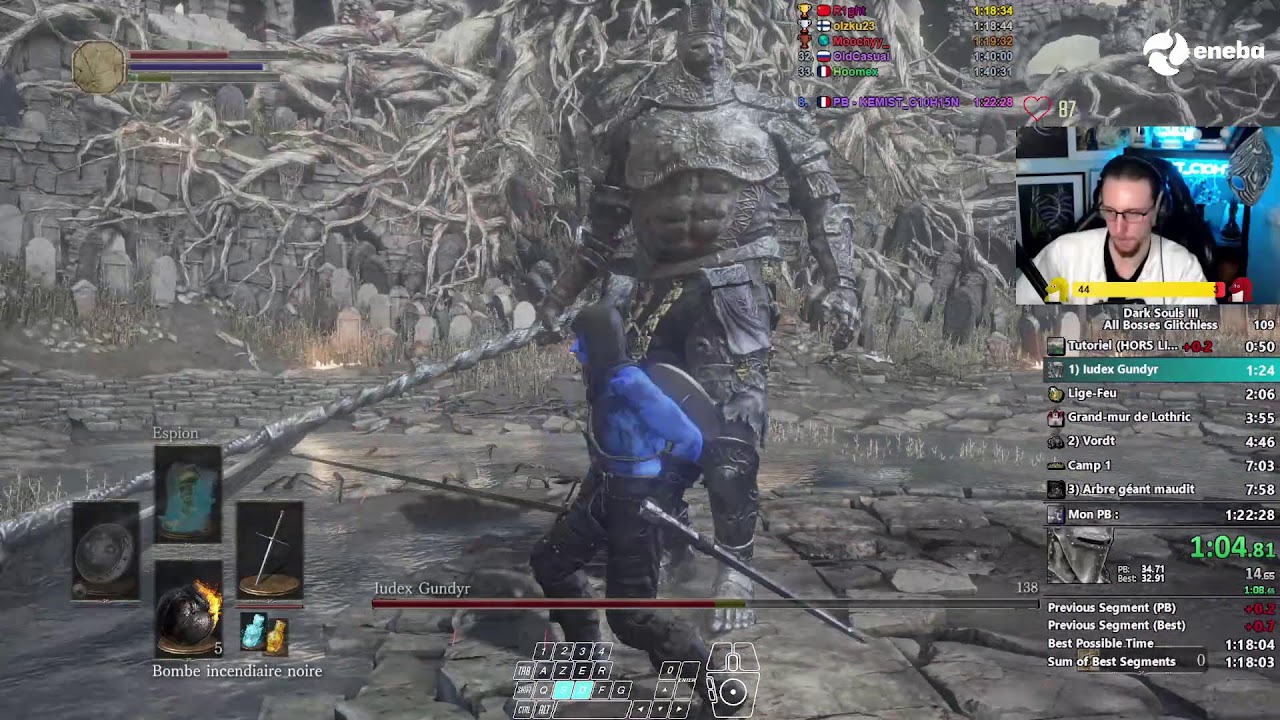 TOUS LES BOSS + DLC EN 1H21