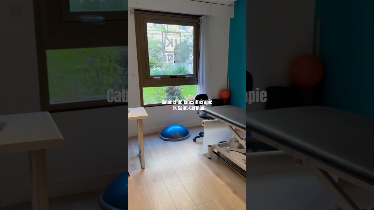 On vous ouvre les portes du cabinet IK Kin&eacute;sith&eacute;rapie de Saint-Germain situ&eacute; &agrave; Paris 🥰