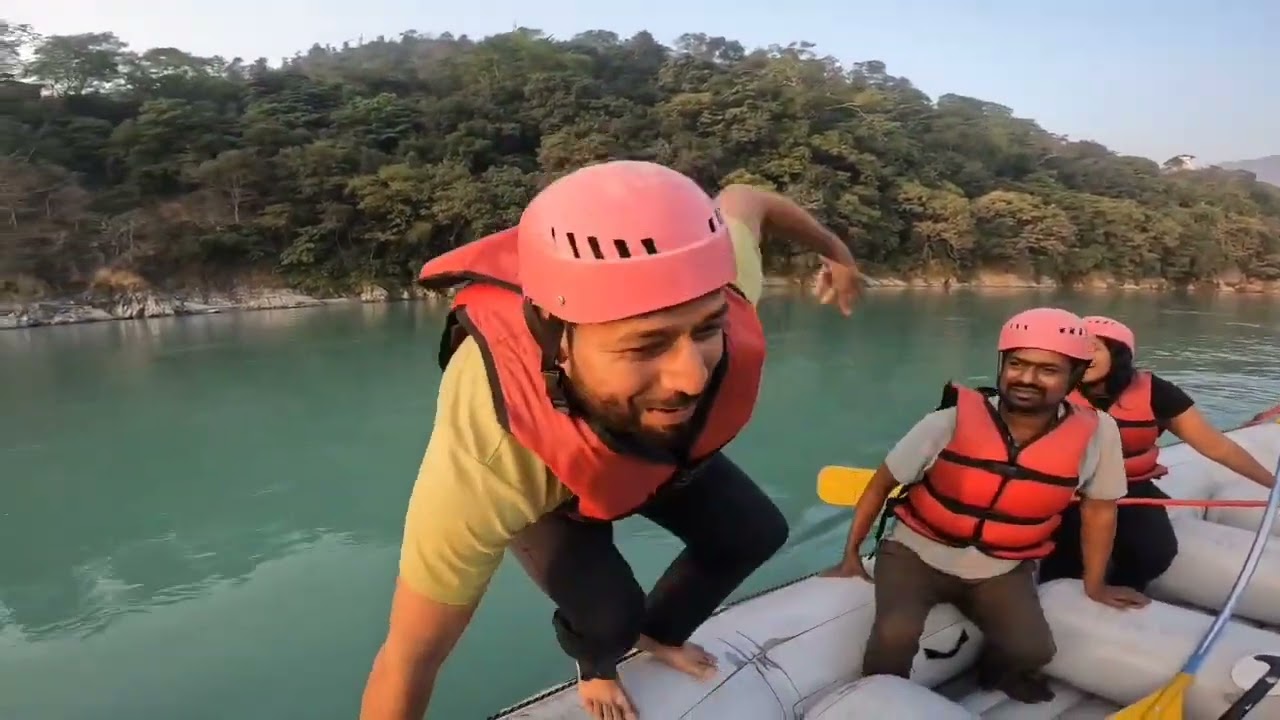 Rishikesh Mein River Rafting 😄🚣‍♂️ | Anurag Ke Papa Ka Adventure