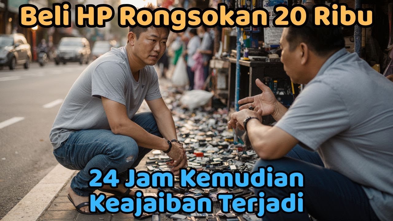 Iseng Beli HP Rongsok Cuma 20 Ribu, 24 Jam Kemudian Keajaiban Gila Terjadi!