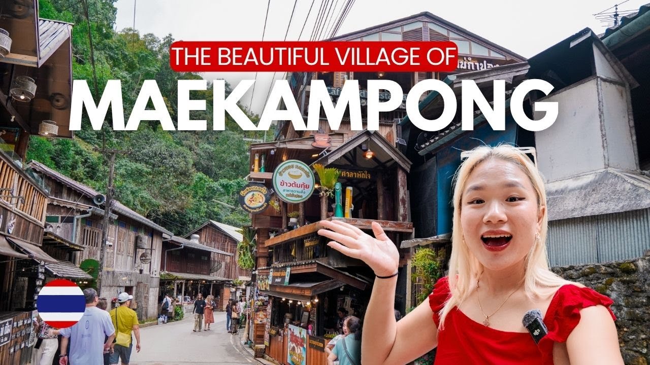 Скрытая деревня в тайском лесу | Mae Kampong Chiang Mai 🇹🇭