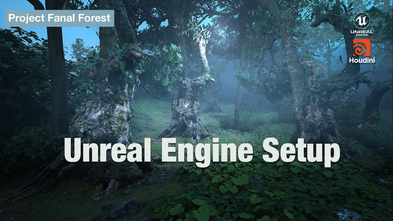 Importing a Complete Tree Asset into Unreal Engine – Blueprint & Material Workflow
