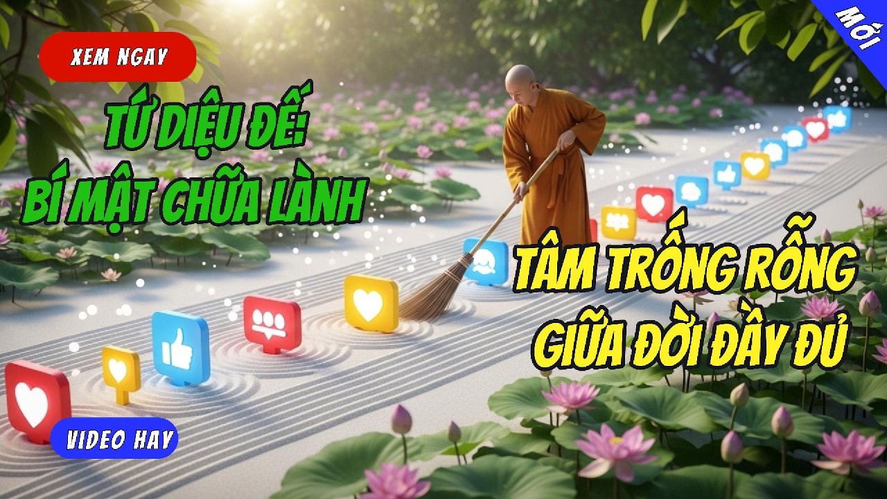 Tứ Diệu Đế: Bí Mật Chữa Lành Tâm Trống Rỗng Giữa Đời Đầy Đủ