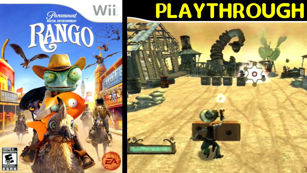Rango (Wii) - Playthrough - (1080p, original console) - No Commentary
