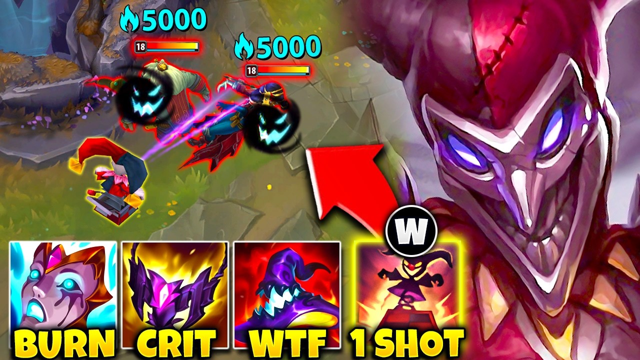 Shaco but my boxes are literal land mines that one shot you (WATCH YOUR STEP)