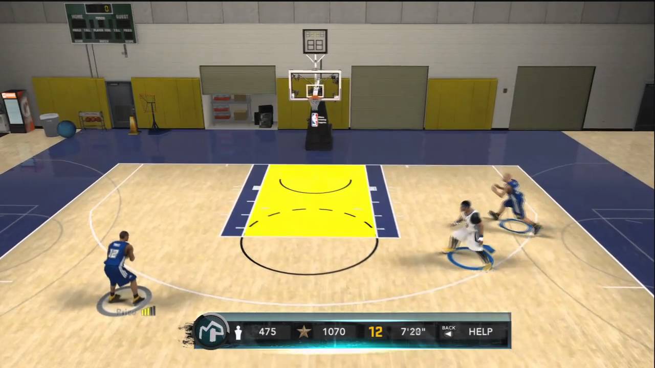 NBA 2K11 - My Player - Stealing Drill