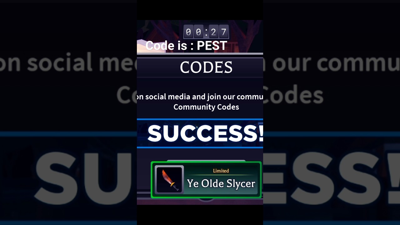 NEW CODE IN SURVIVE THE KILLER IN THIS JULY 2023 REDEEM NOW!!