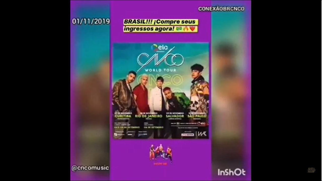 CNCO Stories (01 e 02/11/19) | Conexão BR CNCO