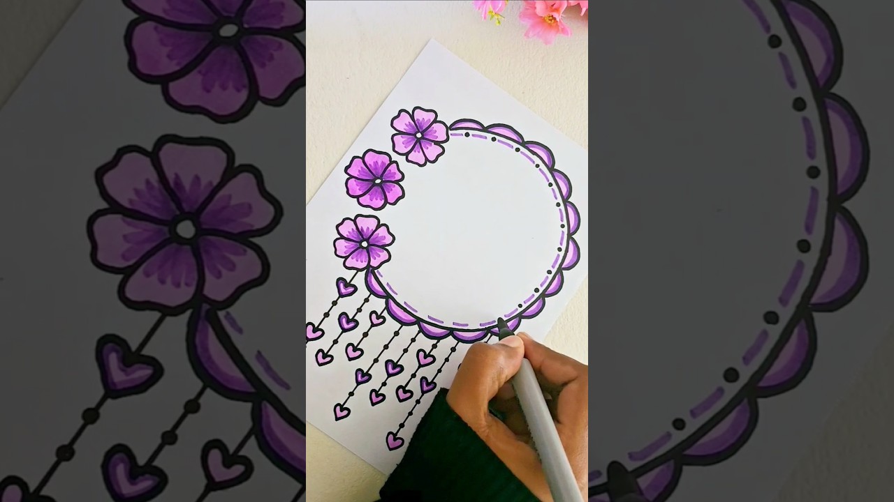 Beautiful Circle Project Design #art #drawing #projectdesign #diy