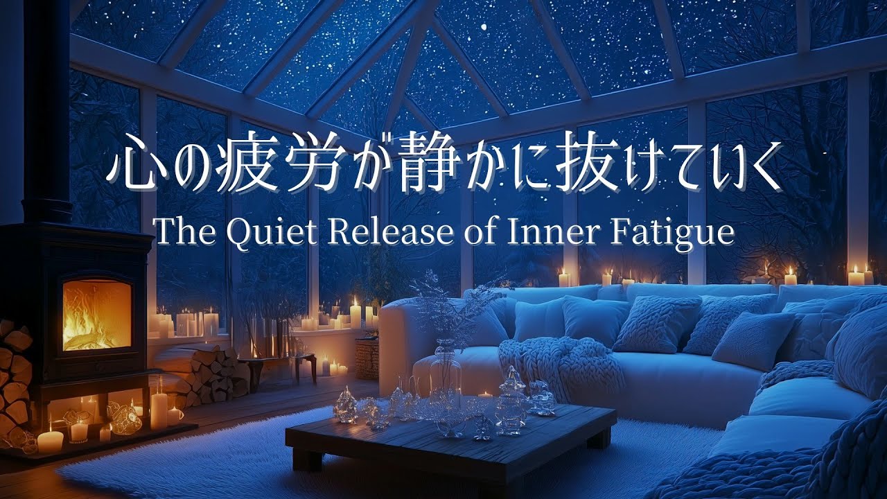 【冬のピアノ】一日の緊張がほどけ、深い静けさに戻る夜｜リラックス・夜の集中用