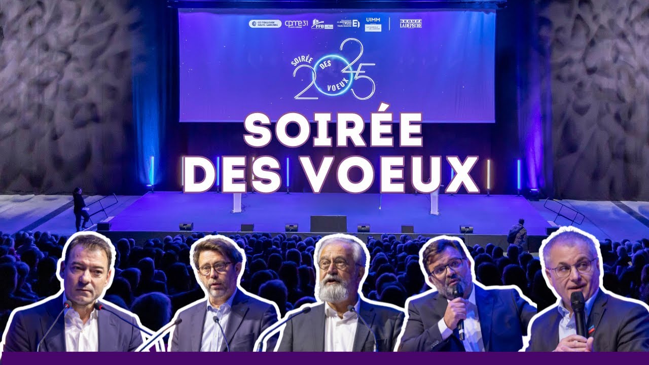 Retour en vidéo sur la soirée des voeux 2025 ! 🌟
