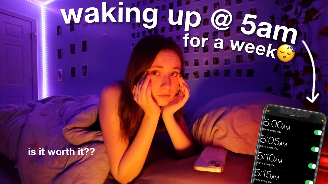 I Woke Up at 5AM for a Week… Here’s What Happened